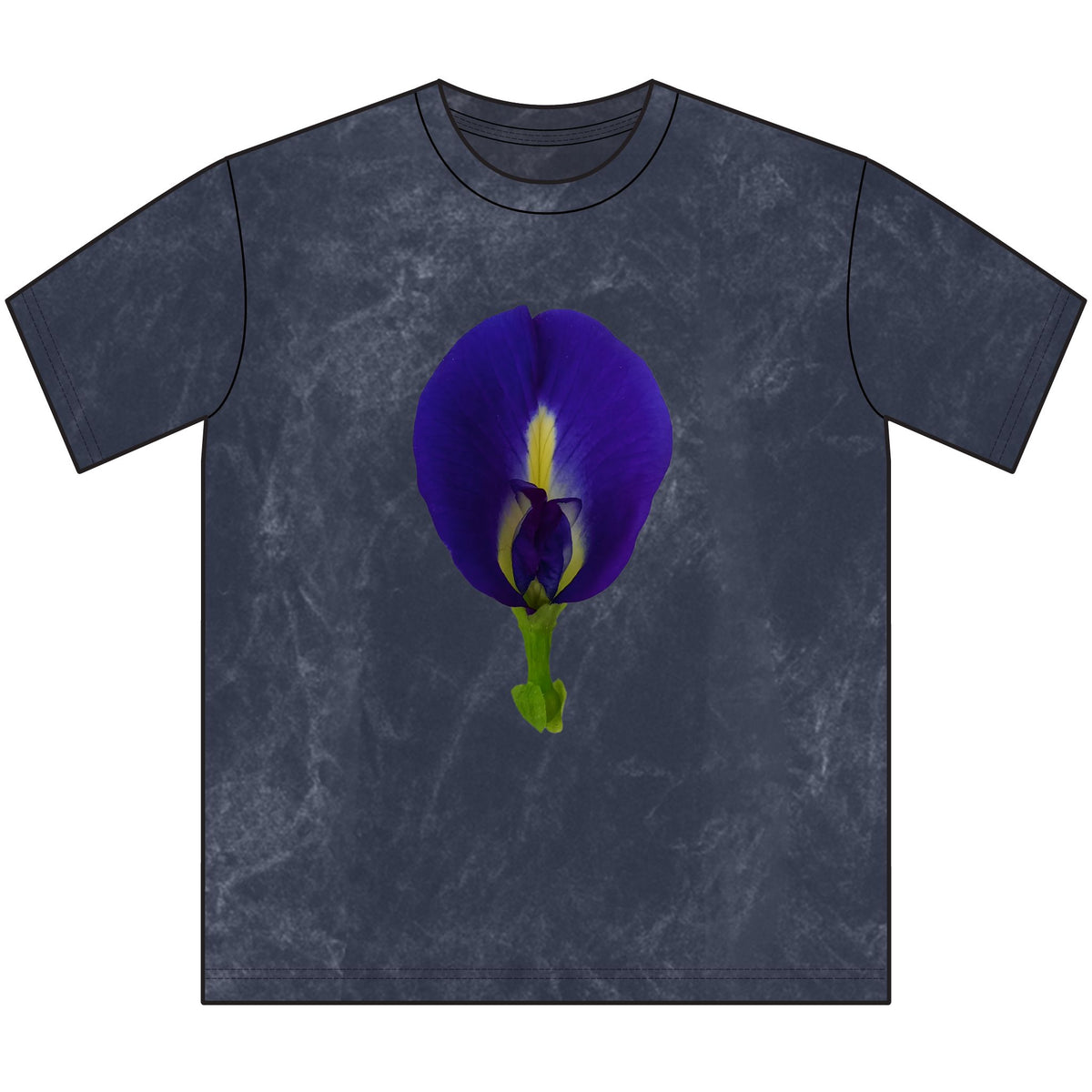 Original Butterfly Pea Flower Vintage Tee