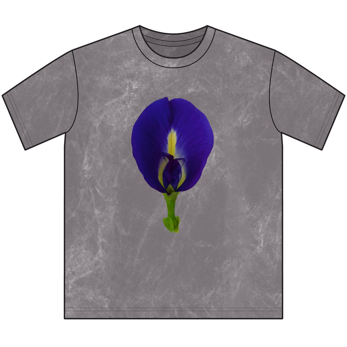 Original Butterfly Pea Flower Vintage Tee