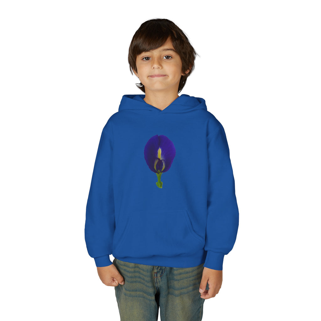 Butterfly Pea Flower Youth Hoodie – Original Botanical Photography