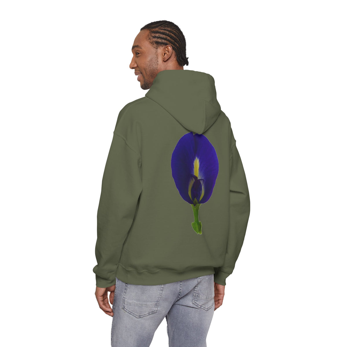 Butterfly Pea Flower Unisex Heavy Blend™ Hoodie