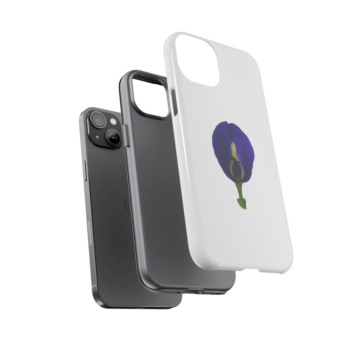 Original Butterfly Pea Flower Photography Phone Case