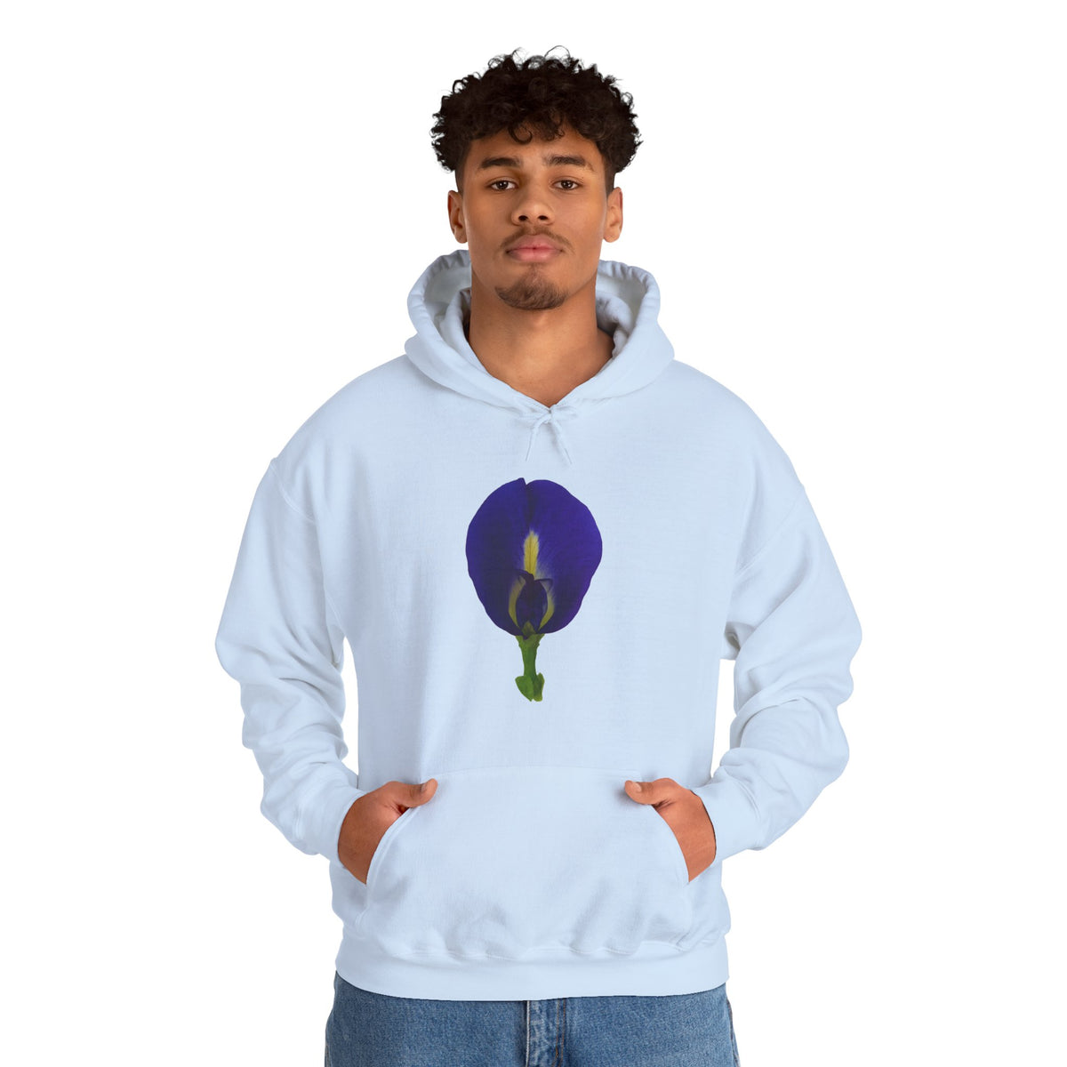 Butterfly Pea Flower Unisex Heavy Blend™ Hoodie