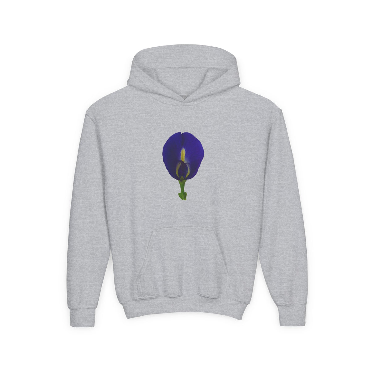 Butterfly Pea Flower Youth Hoodie – Original Botanical Photography