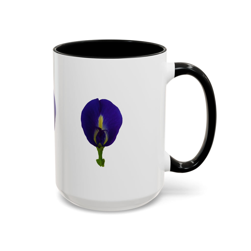 Original Butterfly Pea Flower Ceramic Tea and Coffee Mug (11/15 oz)