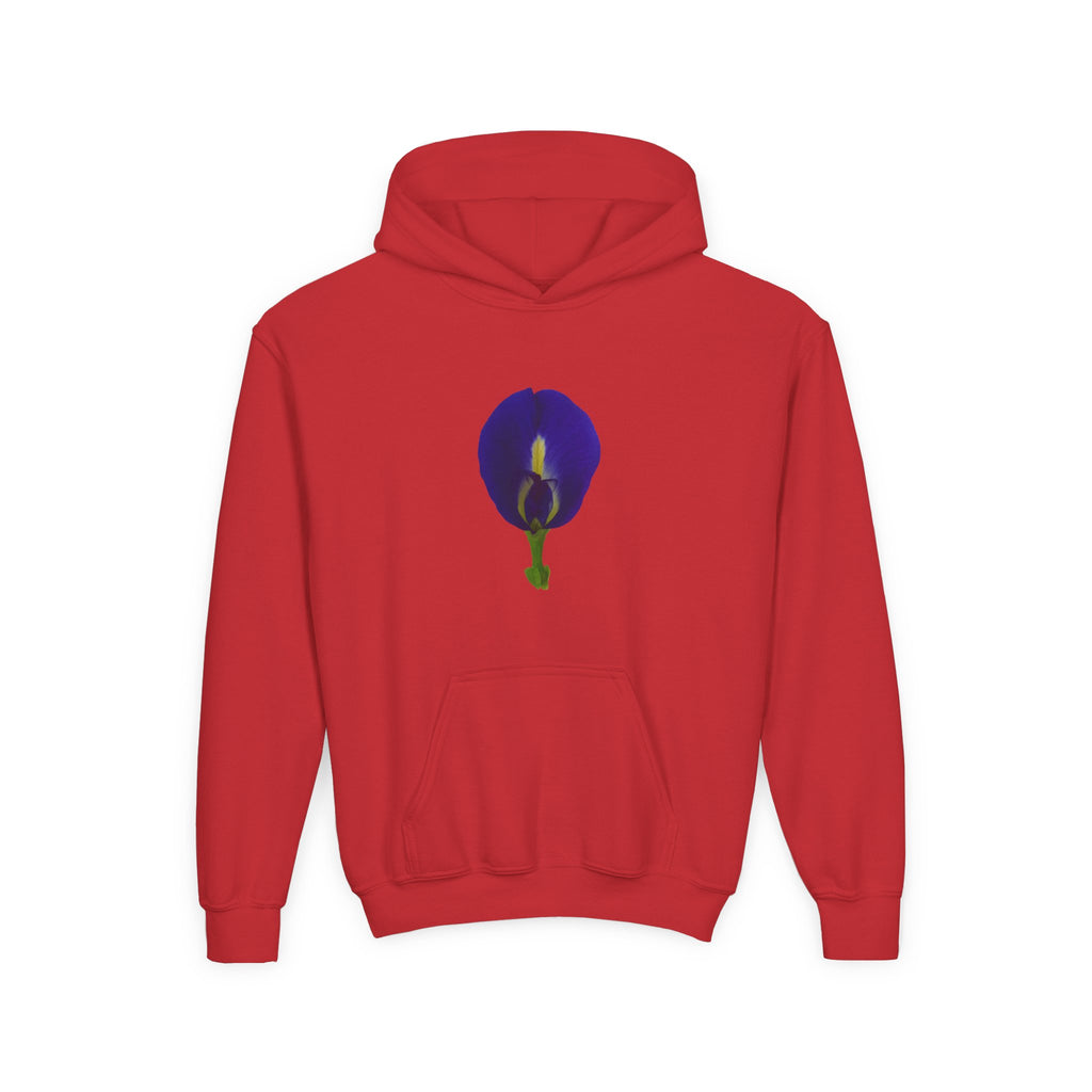 Butterfly Pea Flower Youth Hoodie – Original Botanical Photography