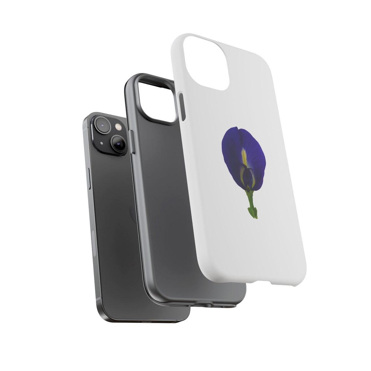 Original Butterfly Pea Flower Photography Phone Case