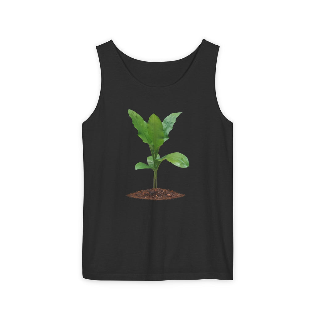 Blood Lily Plant Unisex Garment-Dyed Tank Top