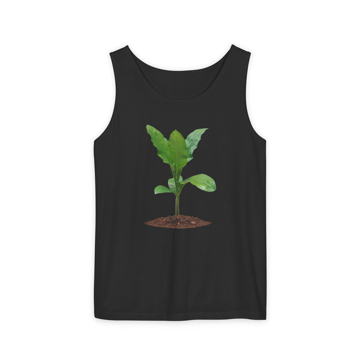 Blood Lily Plant Unisex Garment-Dyed Tank Top