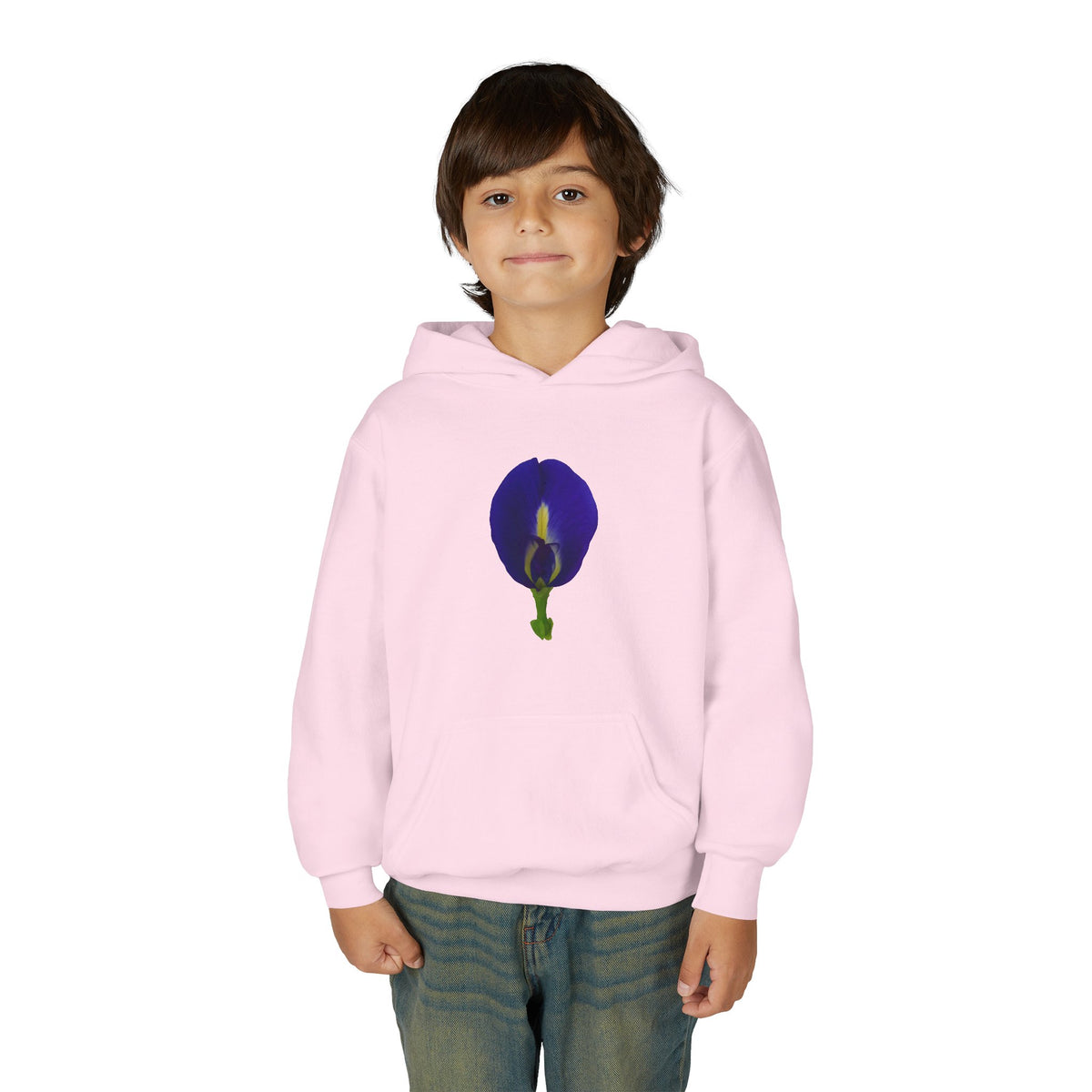 Butterfly Pea Flower Youth Hoodie – Original Botanical Photography