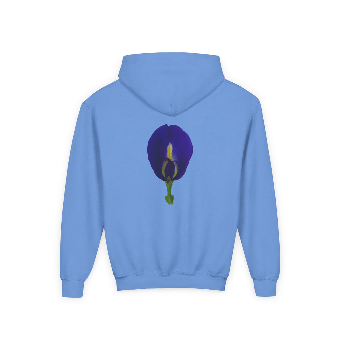 Butterfly Pea Flower Youth Hoodie – Original Botanical Photography