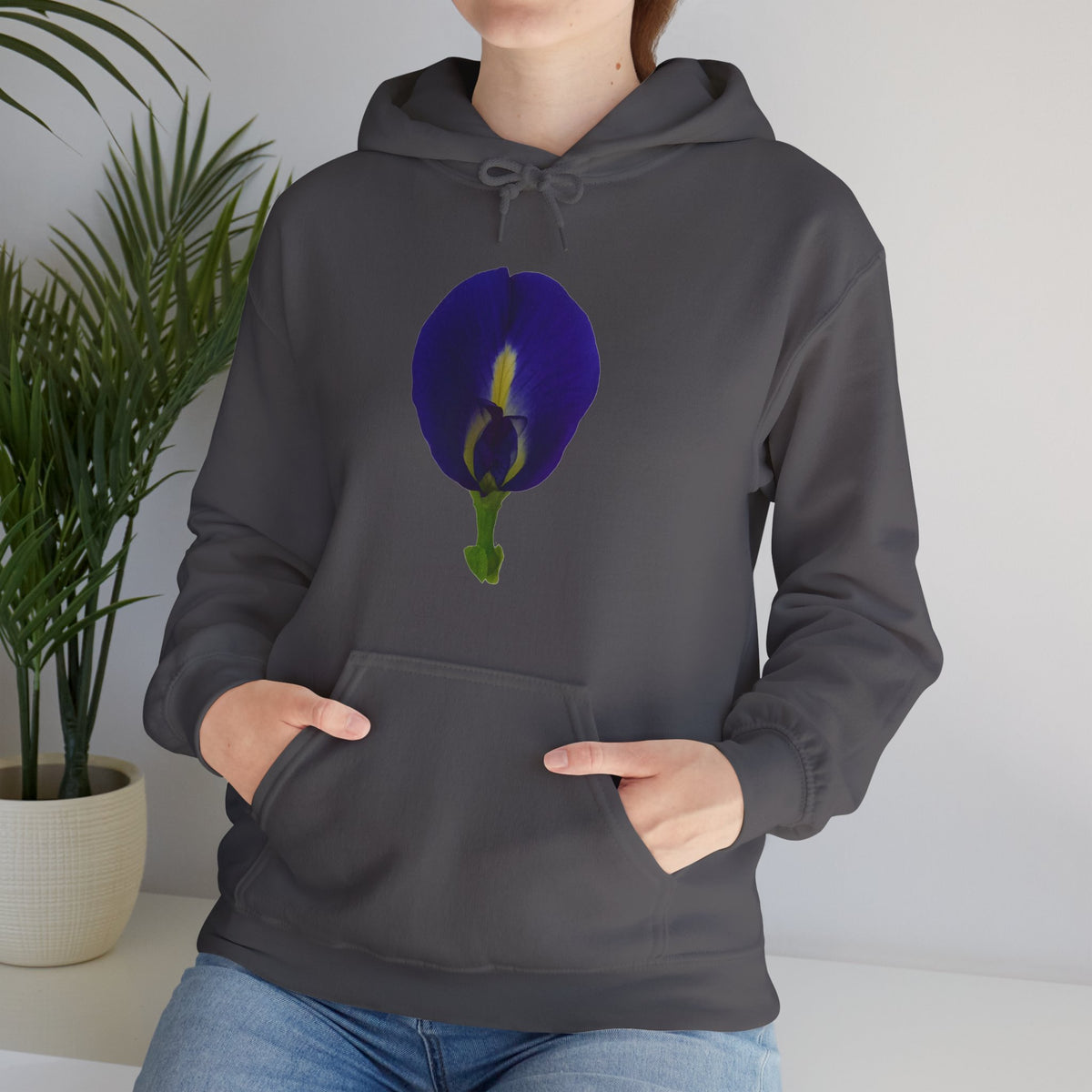 Butterfly Pea Flower Unisex Heavy Blend™ Hoodie