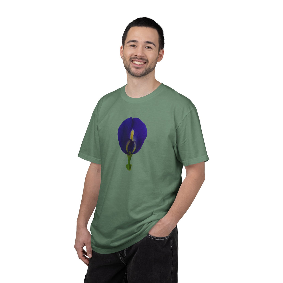 Original Butterfly Pea Flower Botanical T-Shirt