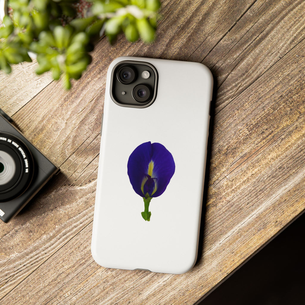 Original Butterfly Pea Flower Photography Phone Case