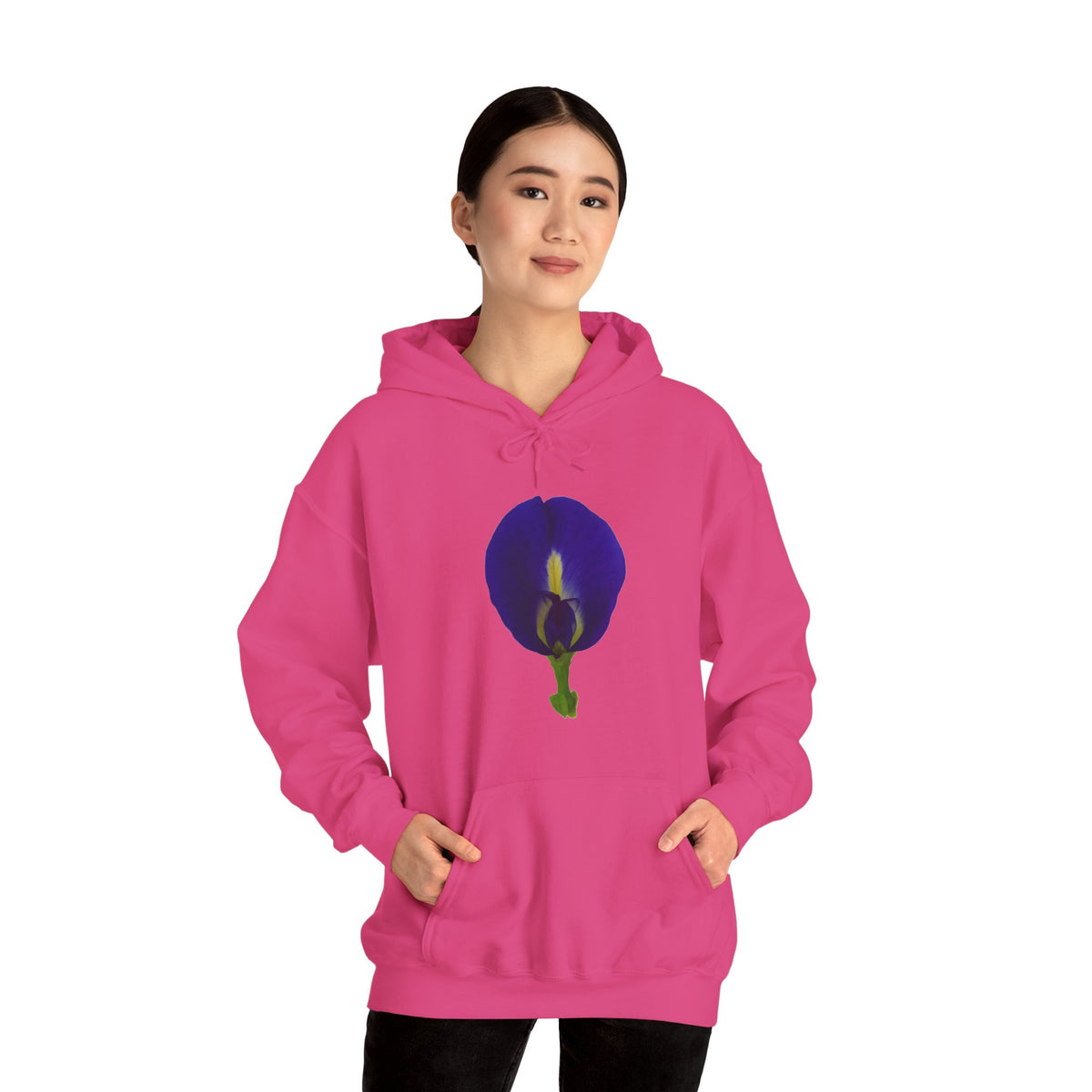 Butterfly Pea Flower Unisex Heavy Blend™ Hoodie