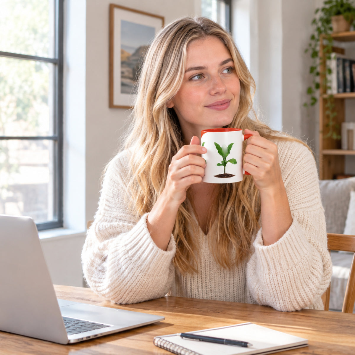 Blood Lily Ceramic Coffee Mug – Original Botanical Photography