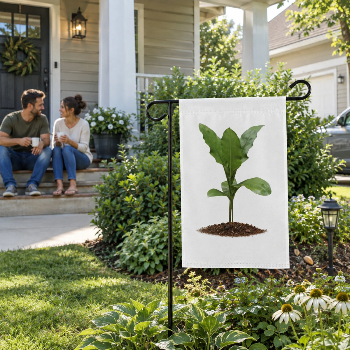 Blood Lily Plant Garden Banner | Original Botanical Photography