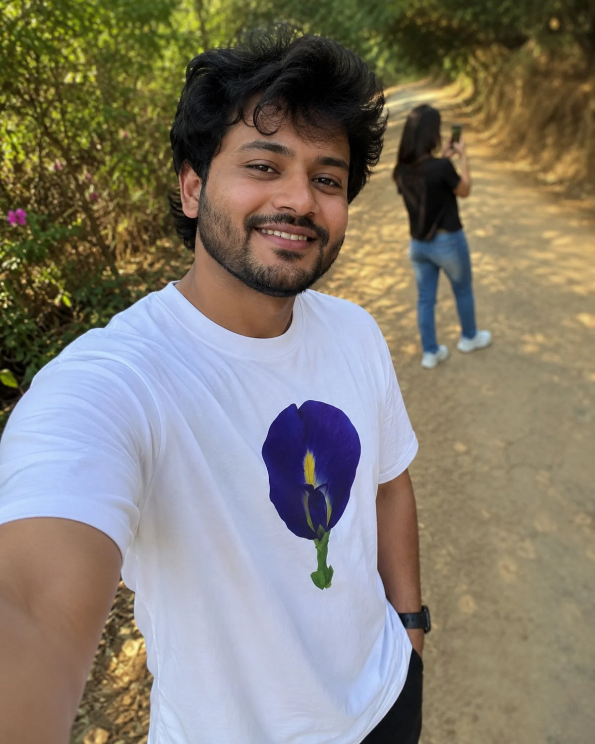 Original Butterfly Pea Flower Botanical T-Shirt