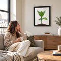Blood Lily Plant Paintbrush Lily Plant Framed Canvas Wall Art